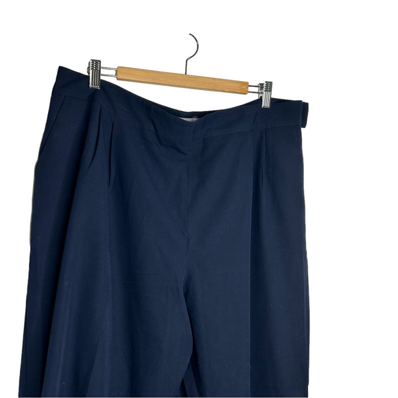 Asos Navy side zip trouser 16 - Picture 5 of 9